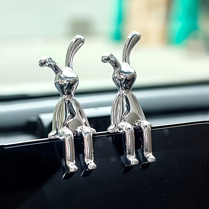 Decoration Voiture - CarToonCharm™ - Argent S - Tunning Auto
